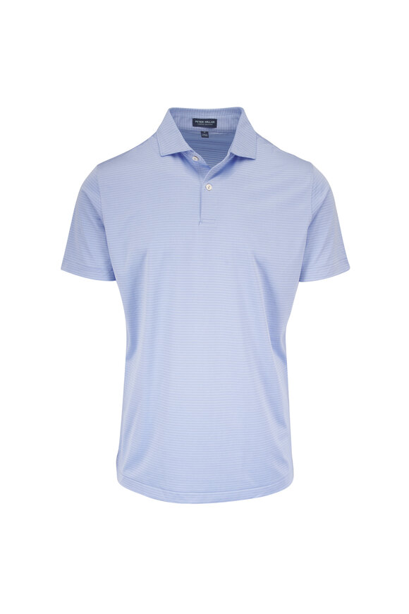 Peter Millar Empire Iris Mist Performance Jersey Polo - view 1