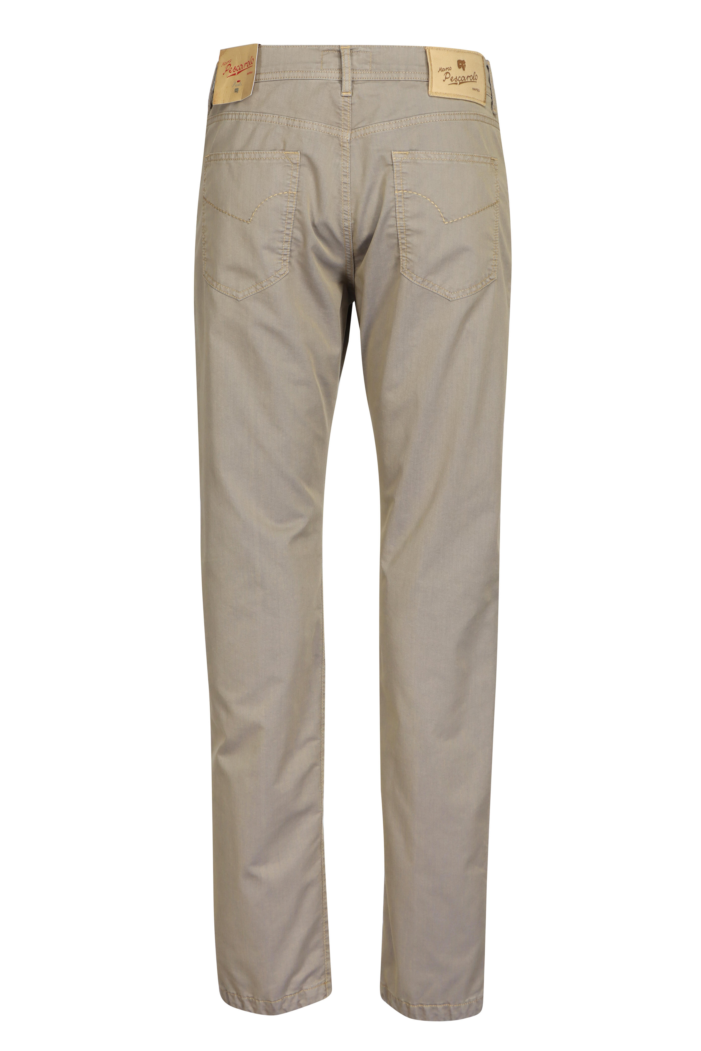 Marco Pescarolo - Khaki Solaro Five Pocket Pant