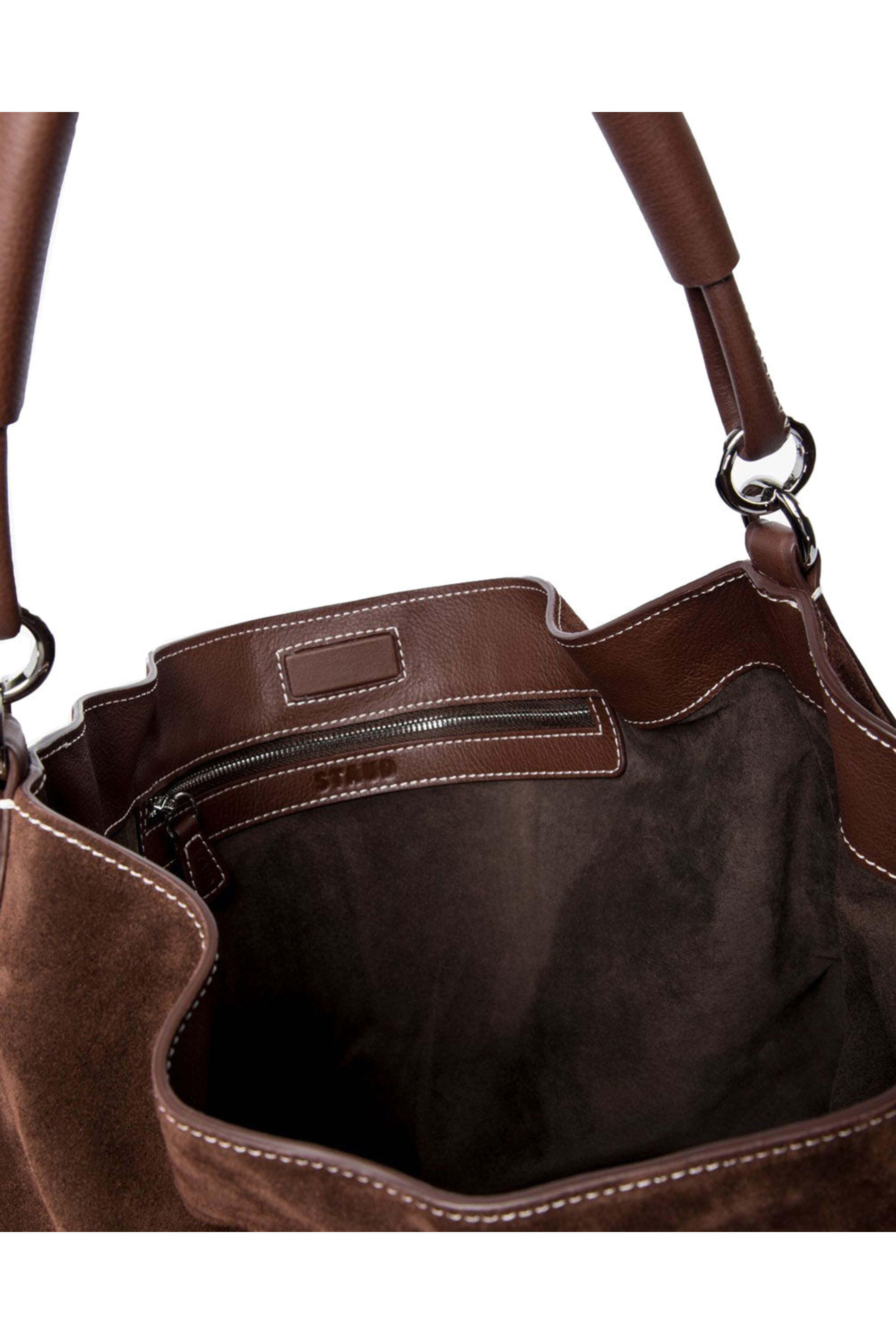 Staud - Perry Hobo Bag in Mahogany