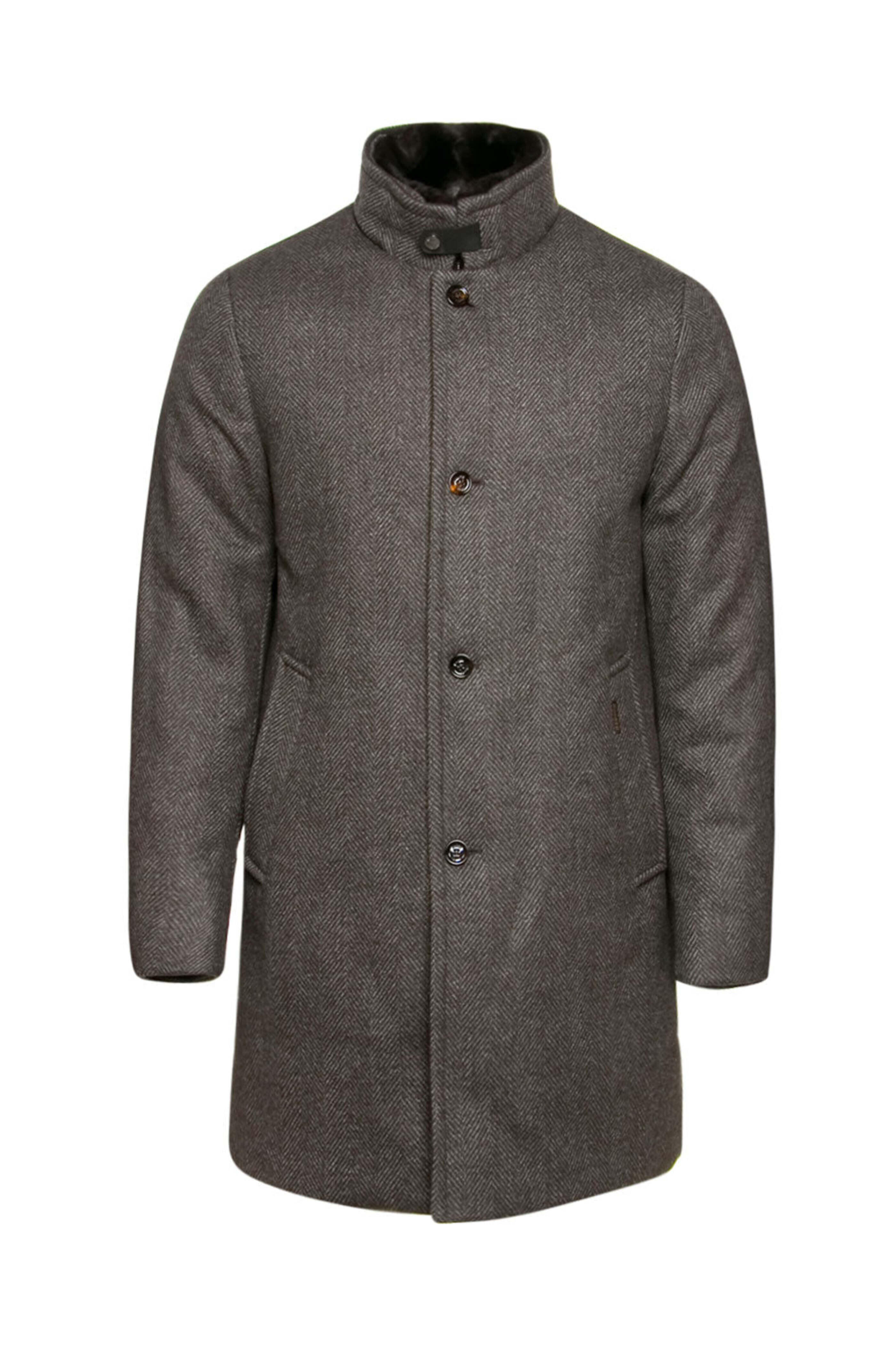 Moorer - Brown Fur Lined Bond Jacket