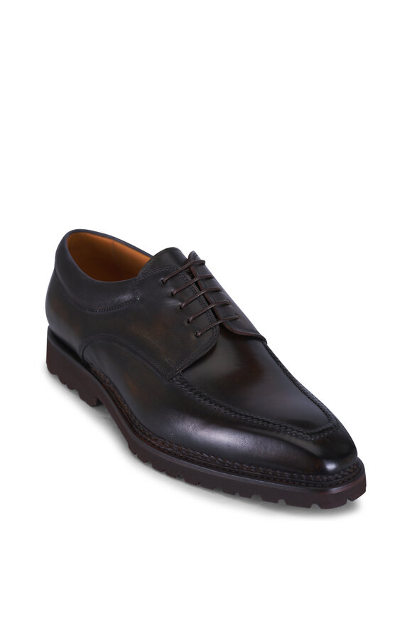 Bontoni Eroico Dark Brown Leather Dress Shoe
