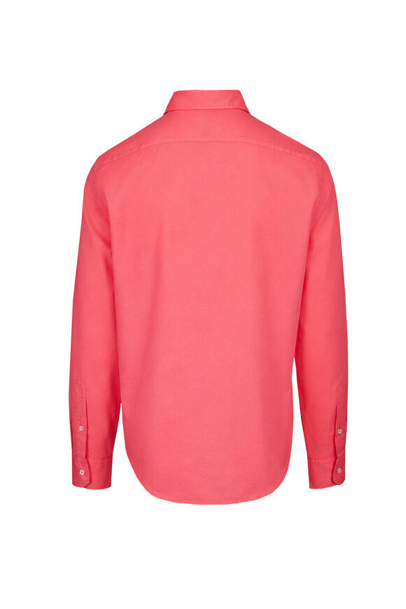 Fedeli Watermelon Cotton Sport Shirt - view 2