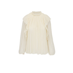 remula ２WAY RUFFLE BLOUSEF13 COACH® Outlet | Ruffle Blouse With Ruffle Cuffs