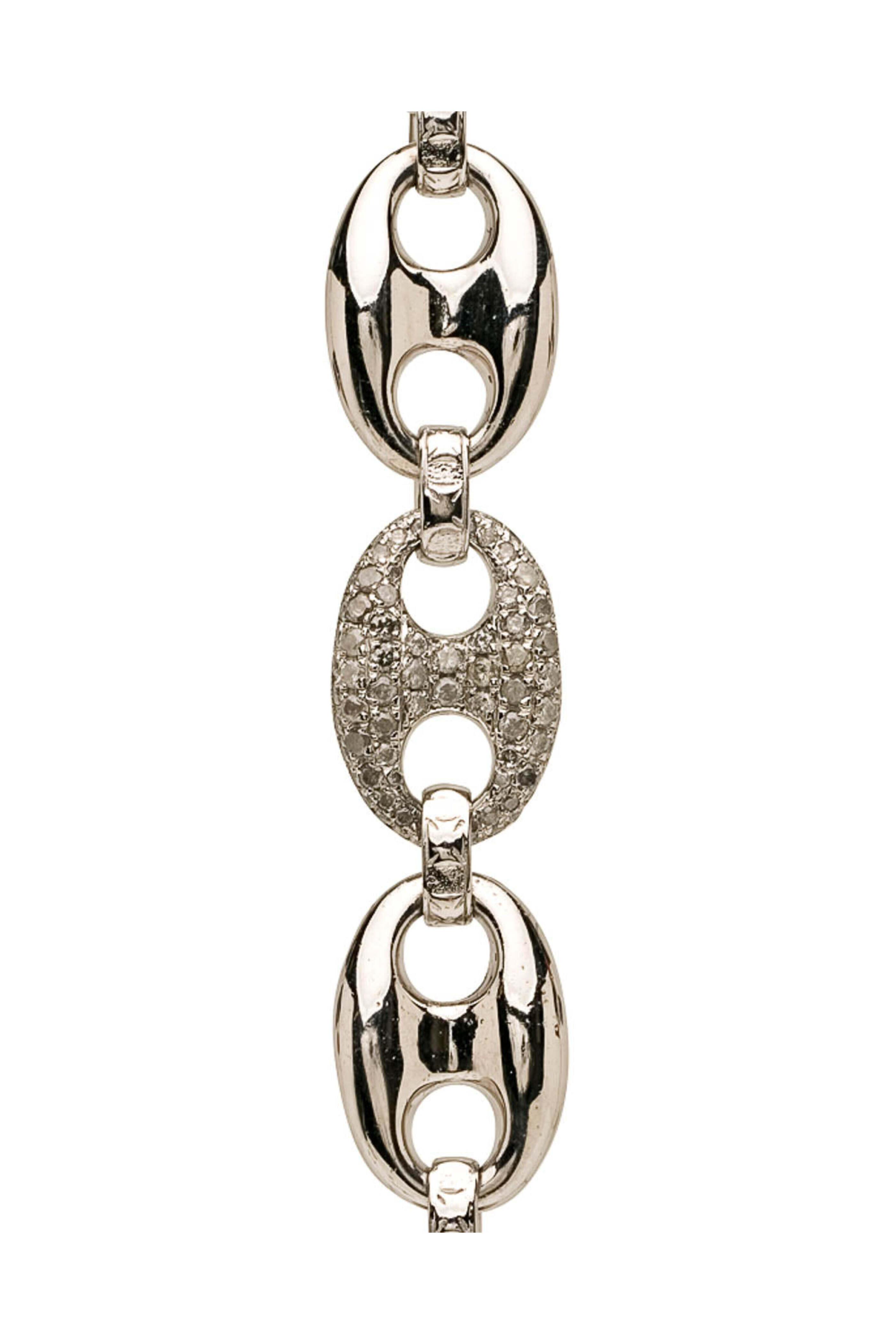 Loree Rodkin - Pave Diamond Large Anchor Link Bracelet