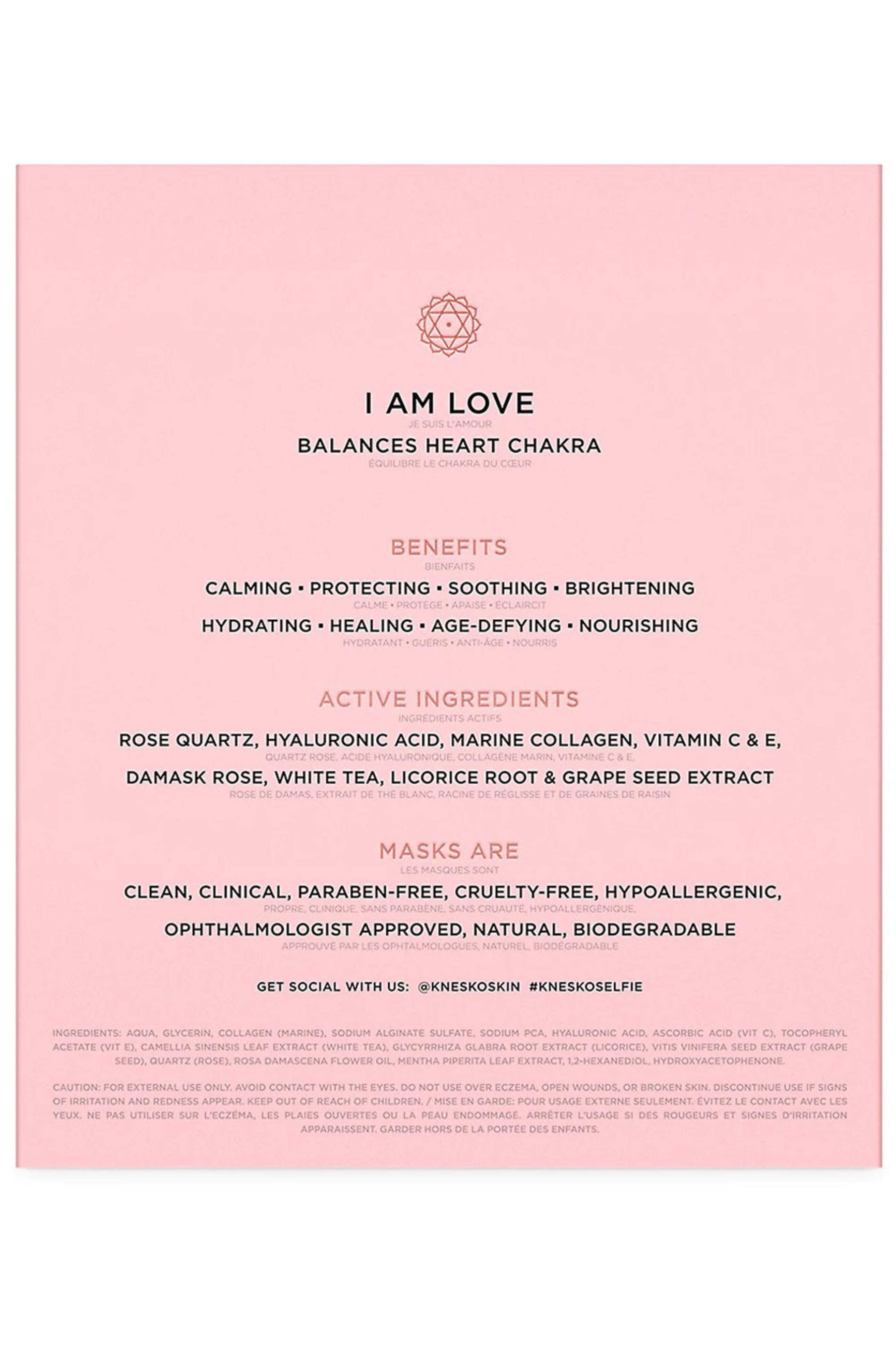 Knesko Skin - Rose Face Mask Set of 4