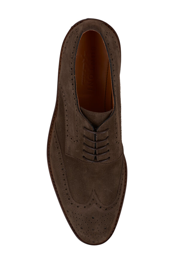 Bontoni - Libertino Tan Wingtip Derby Shoe