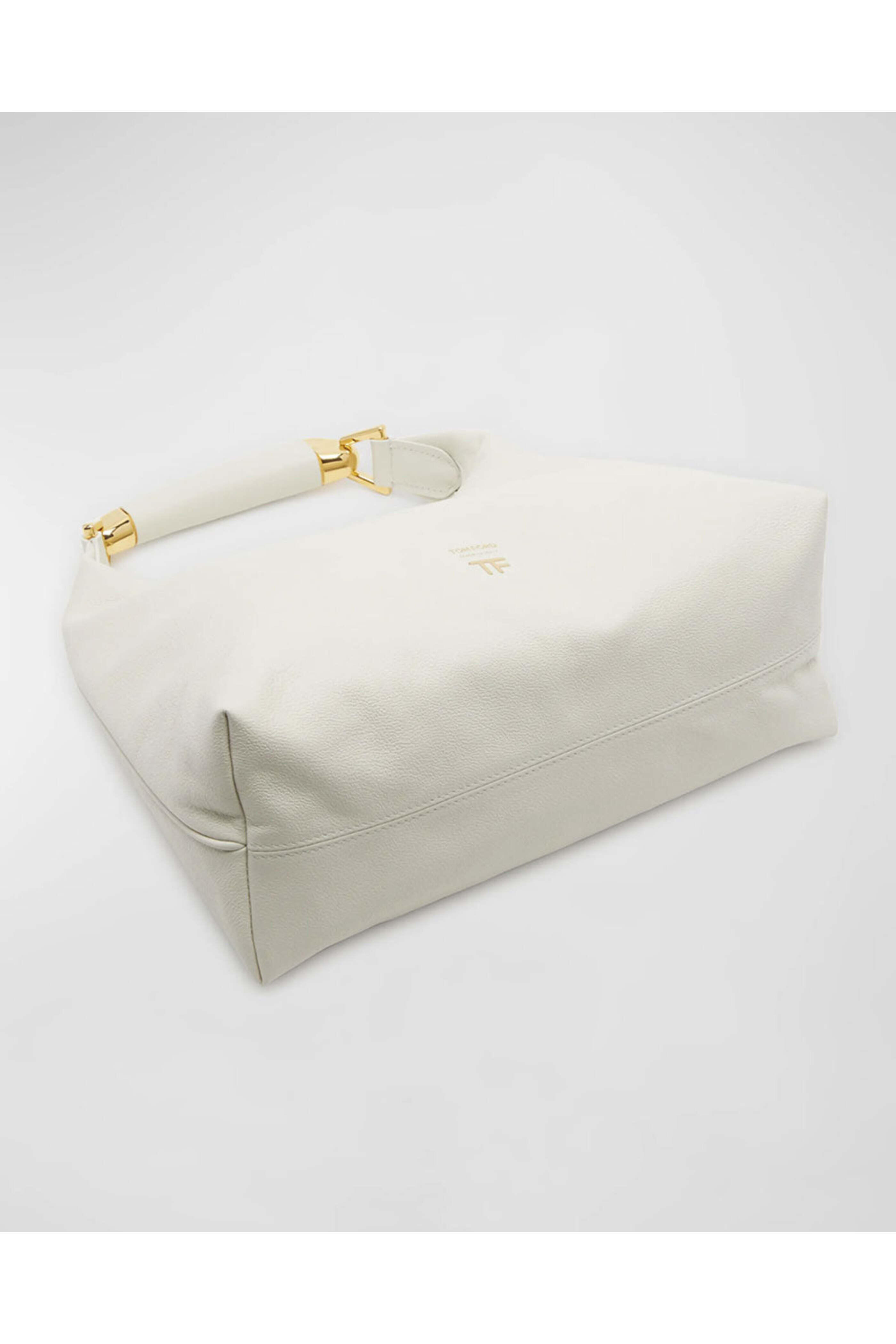 Tom Ford - Hobo Evening Bag in Chalk