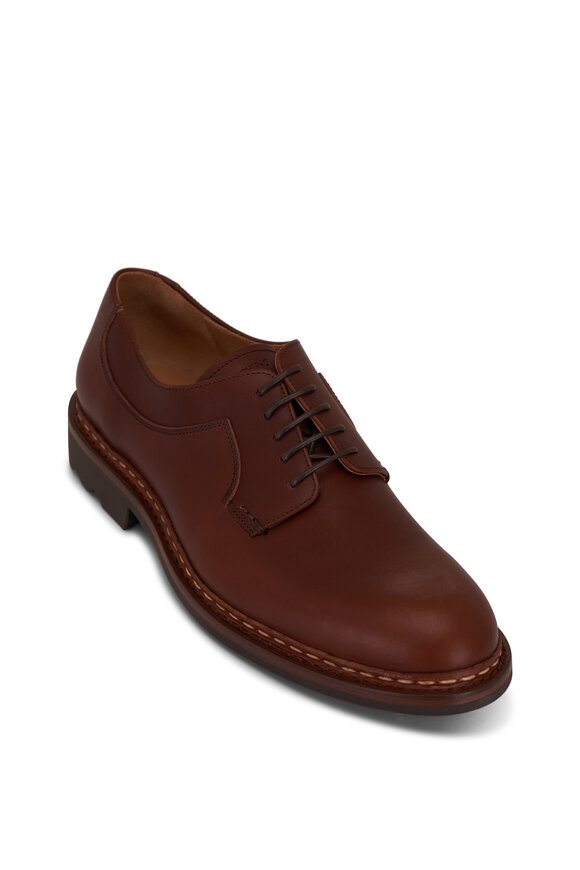 Heschung Cedre Expresso Water-Resistant Leather Derby Shoe