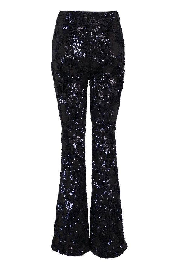 Dorothee Schumacher - Simmering Attraction Blue Sequin Pant