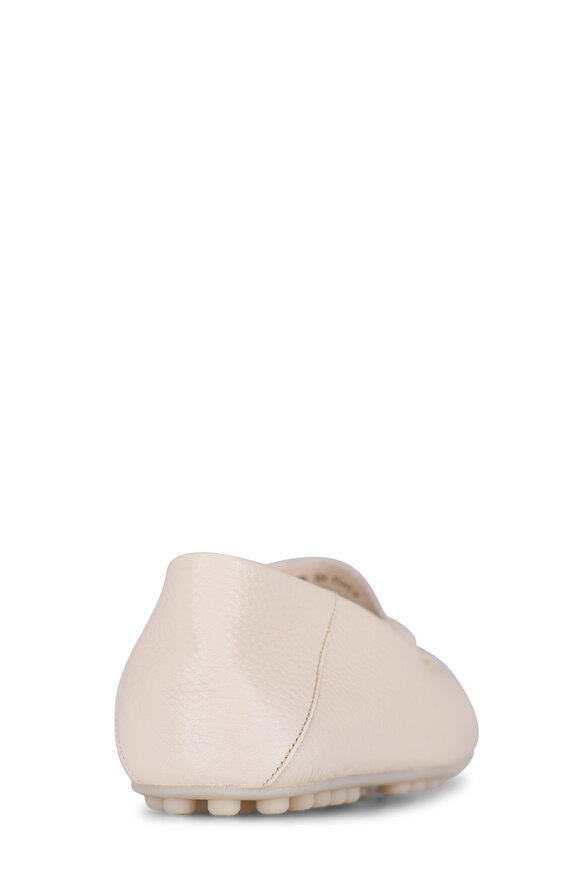 Loro Piana Vanilla Sand Dot Sole Walk Moccasin - view 3