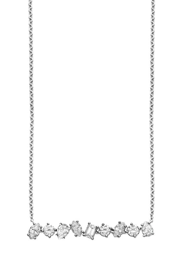 Kimberly McDonald - 18K White Gold Diamond Pendant Necklace