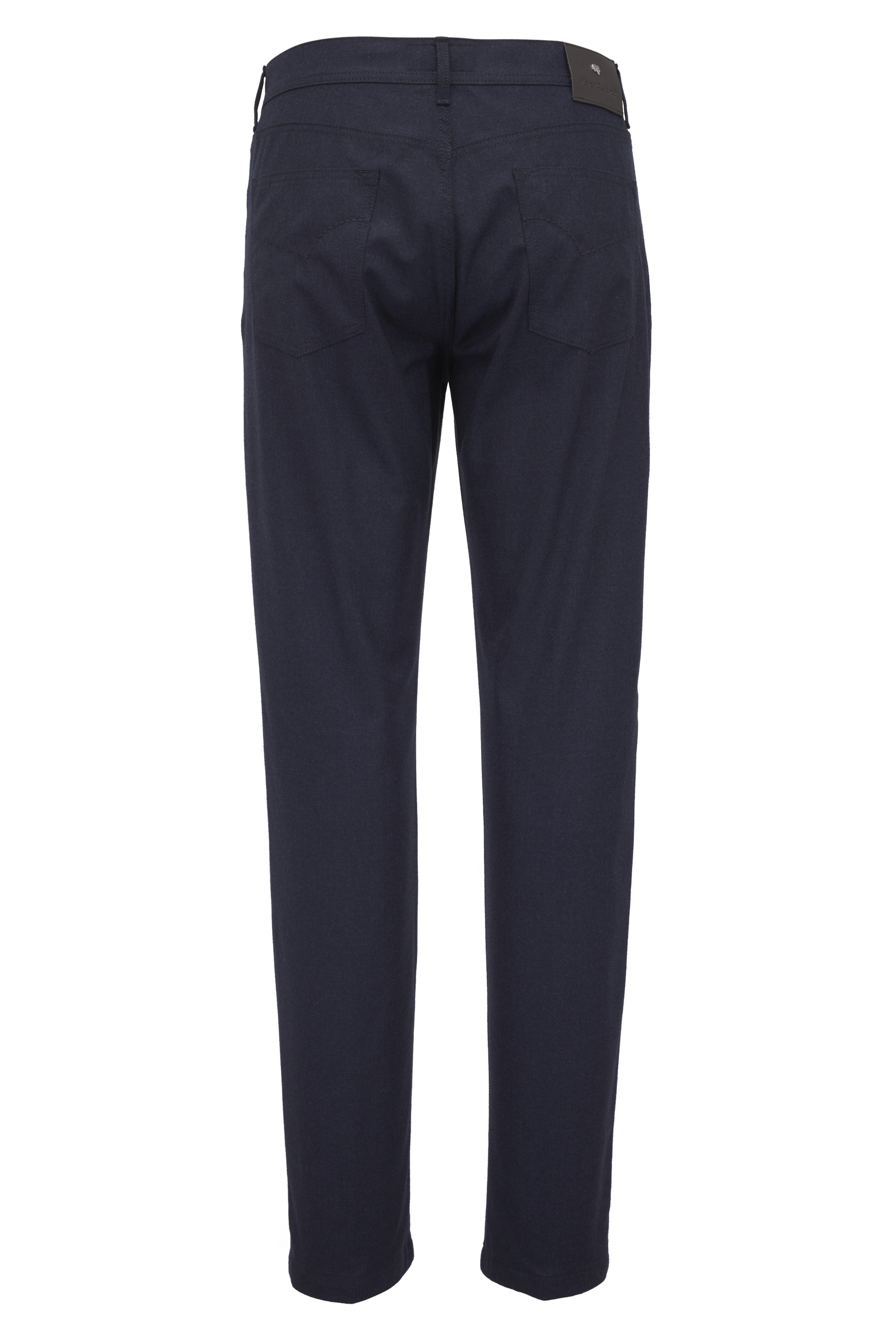 Marco Pescarolo - Navy Cashmere Five Pocket Pant