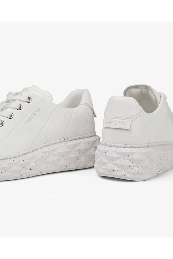 Jimmy Choo Diamond Light Maxi White Sneaker - view 3