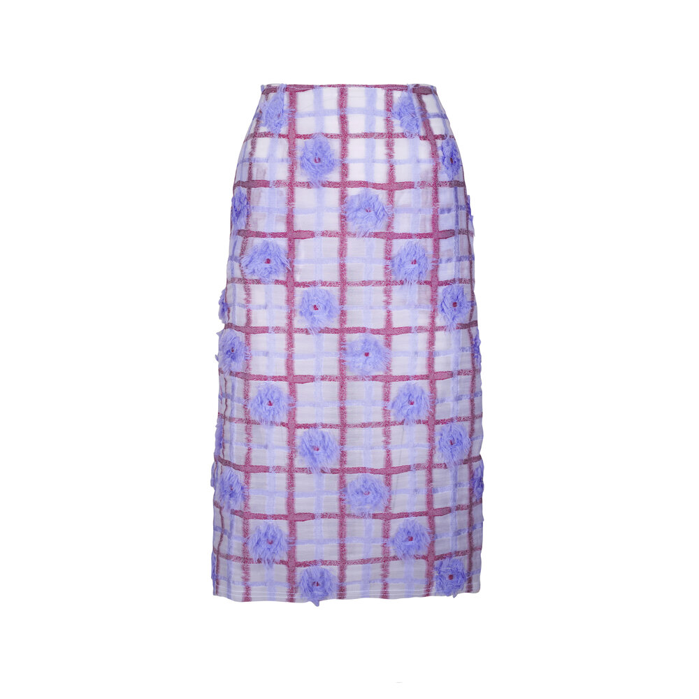 着用2回misha&puff　Chevron Skirt periwinkle Misha and Puff, Chevron Skirt in Peapod – CouCou