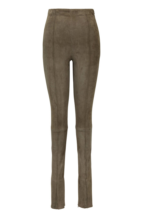 The Row - Hailen Sage Suede Legging