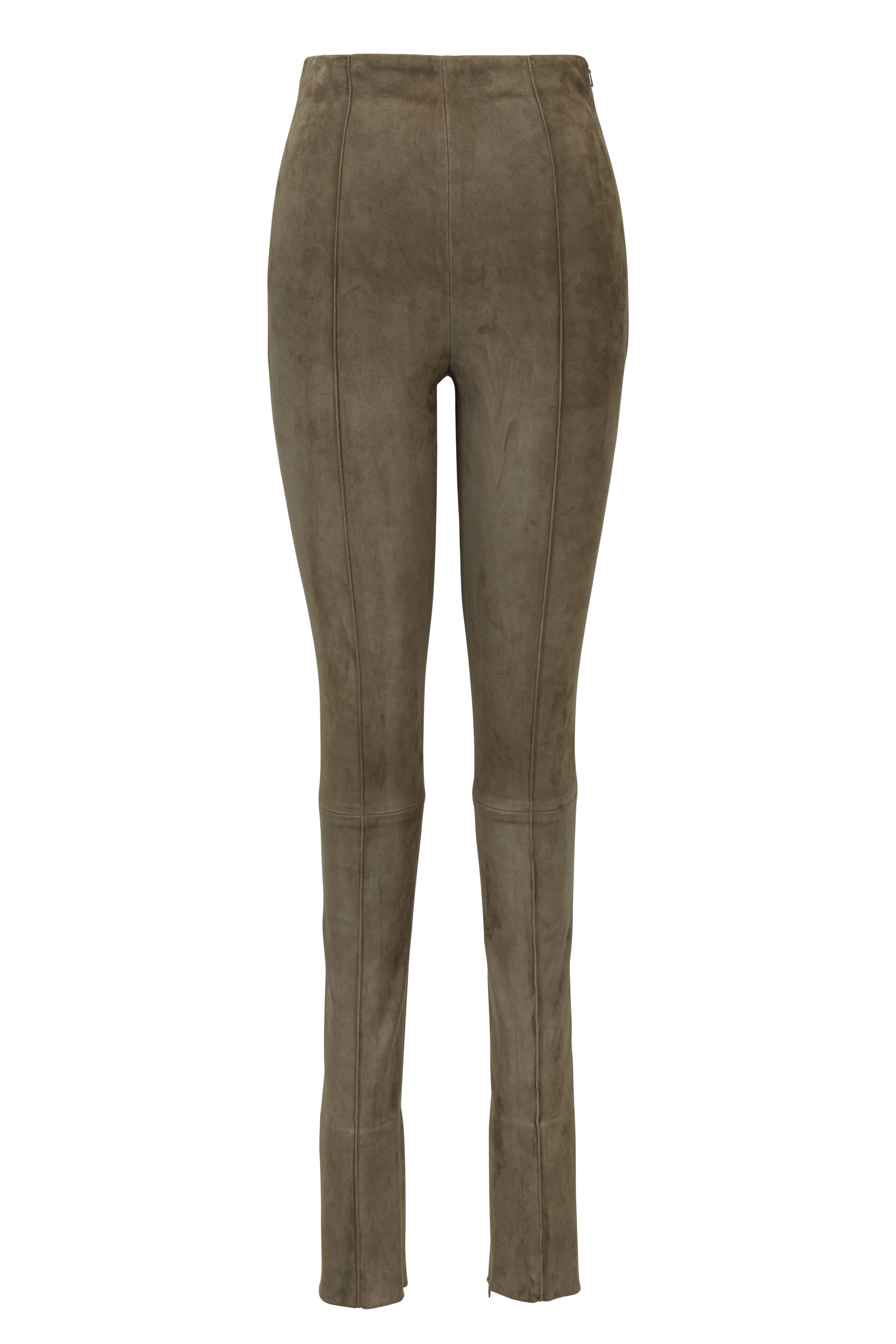 The Row - Hailen Sage Suede Legging