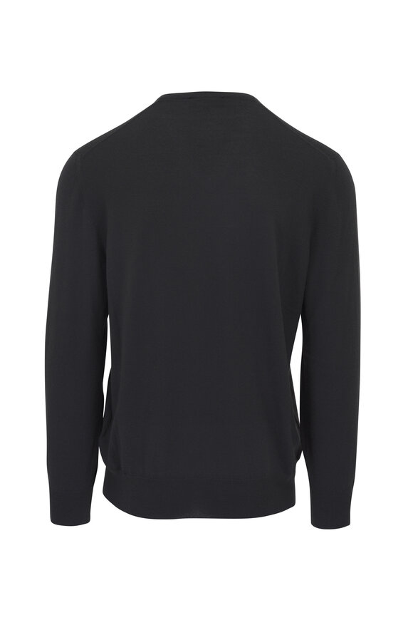 Brunello Cucinelli - Gray Ribbed Cashmere Front Zip Sweater