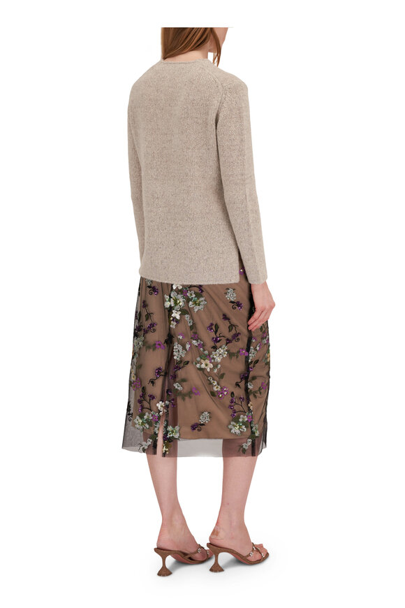 Vince - Begonia Dewberry Sequin Skirt 