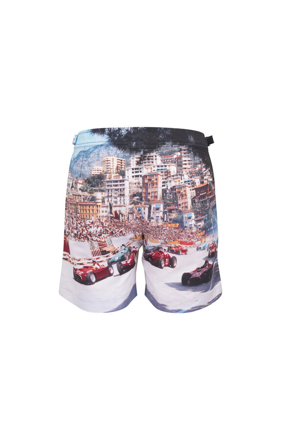 Orlebar Brown Bulldog Start Your Engines Swim Trunks - view 3