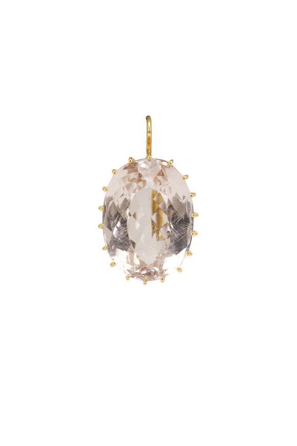 Renee Lewis 18k Yellow Gold Topaz Earring - view 2