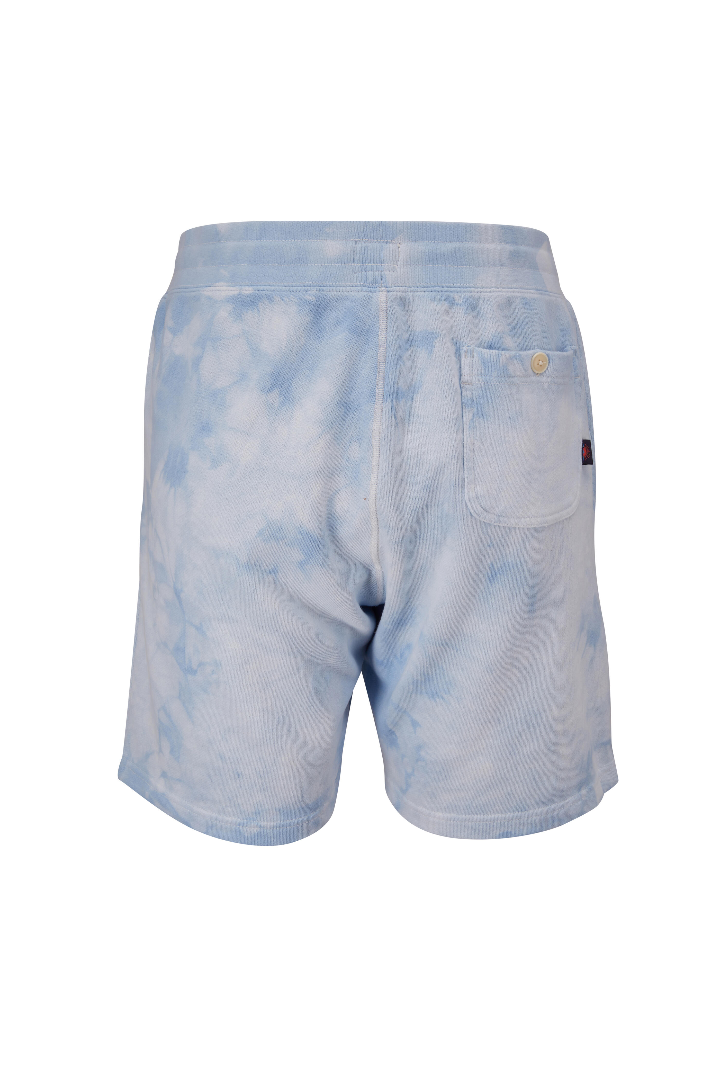 Faherty Brand - Pacific Mist Tie-Dye Sweat Shorts