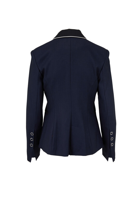 Jonathan Simkhai - Midnight Single Ring Snap Blazer