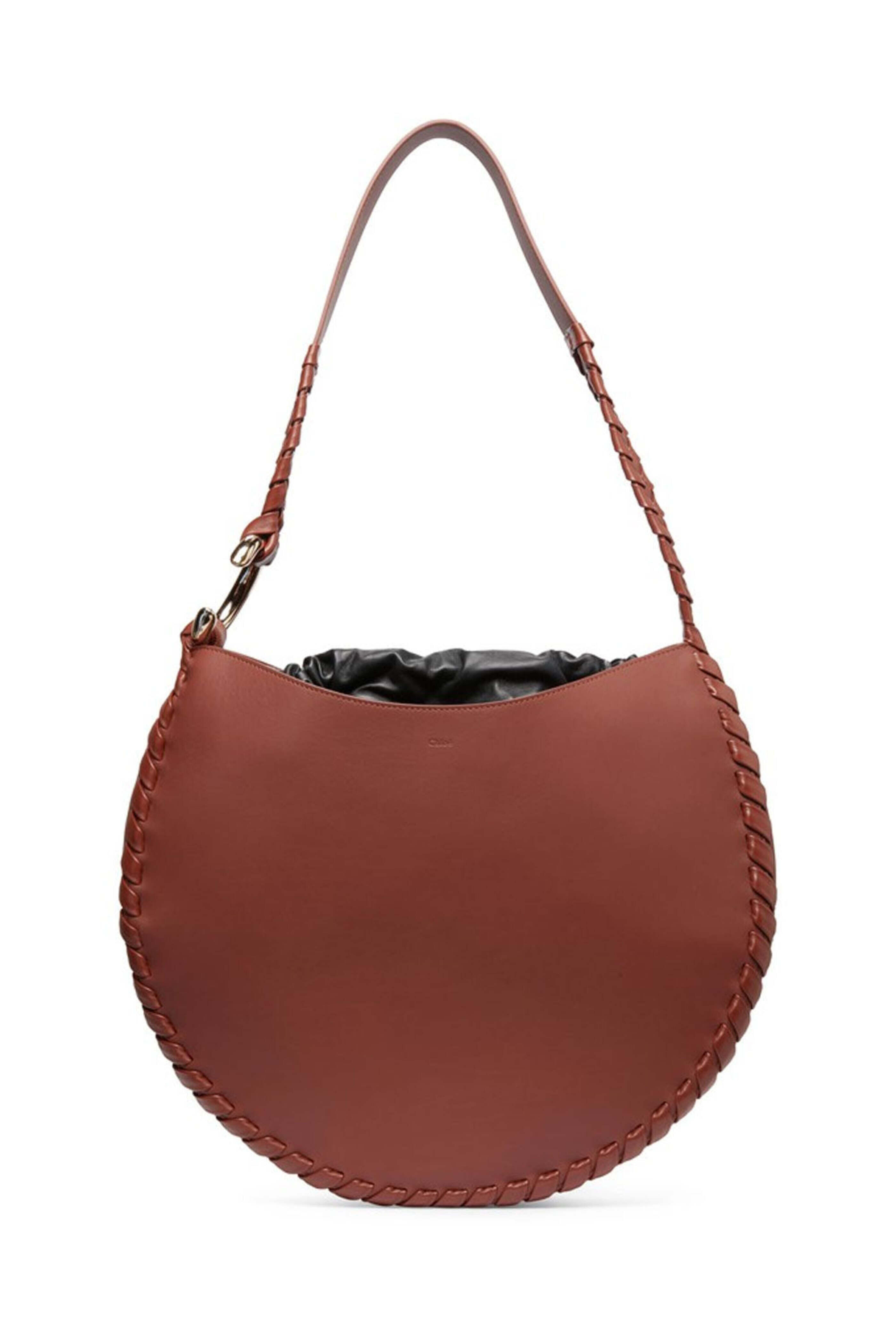 ショルダーバッグ・ポシェット CHLOE Women Shoulder Bags C25SS581O3220V BROWN Chloé The 99 Shoulder Bag In Grained Leather in Dark khaki