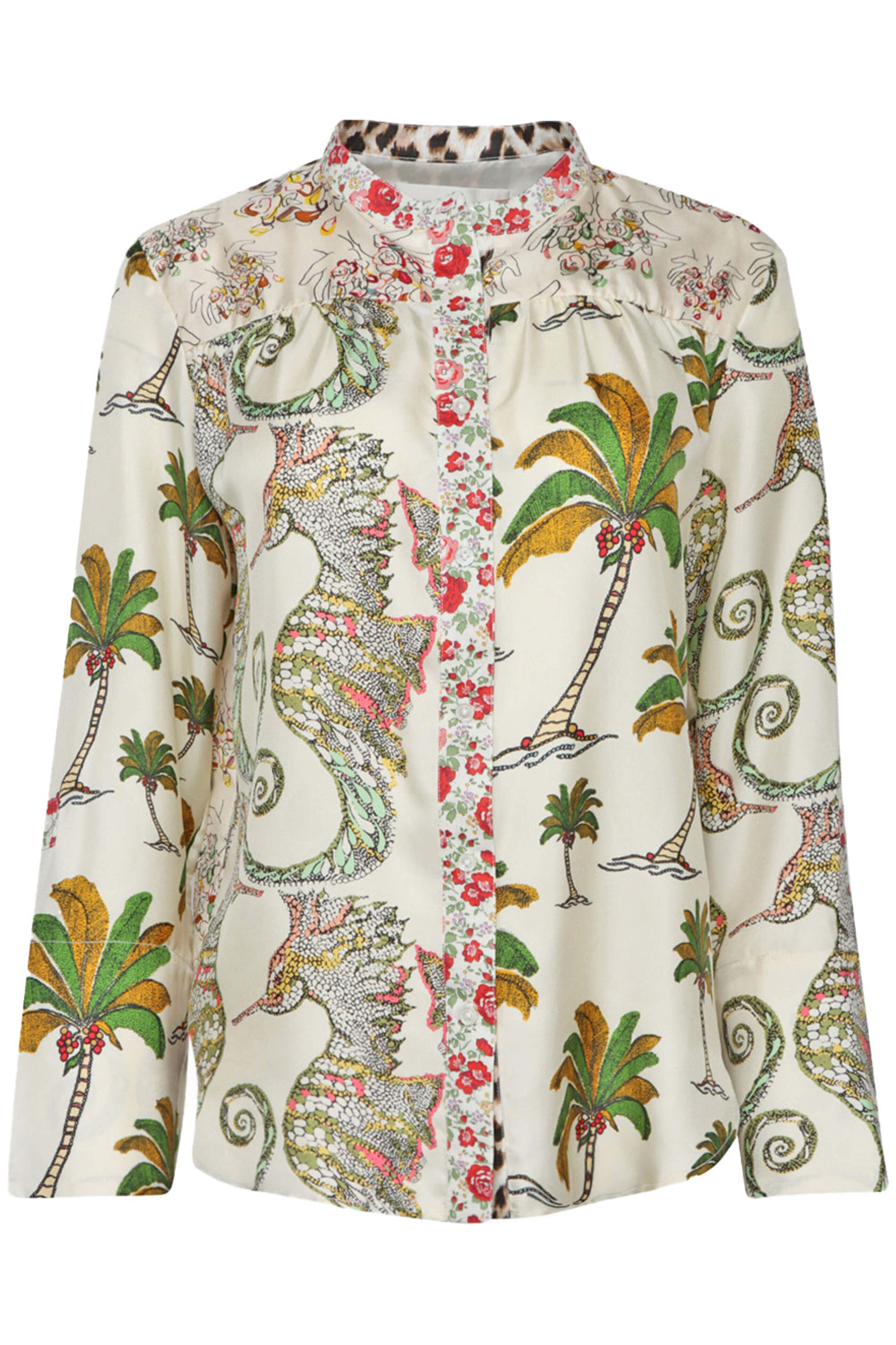 La Prestic Ouiston - Hippocampe Jeanne Button Down Blouse