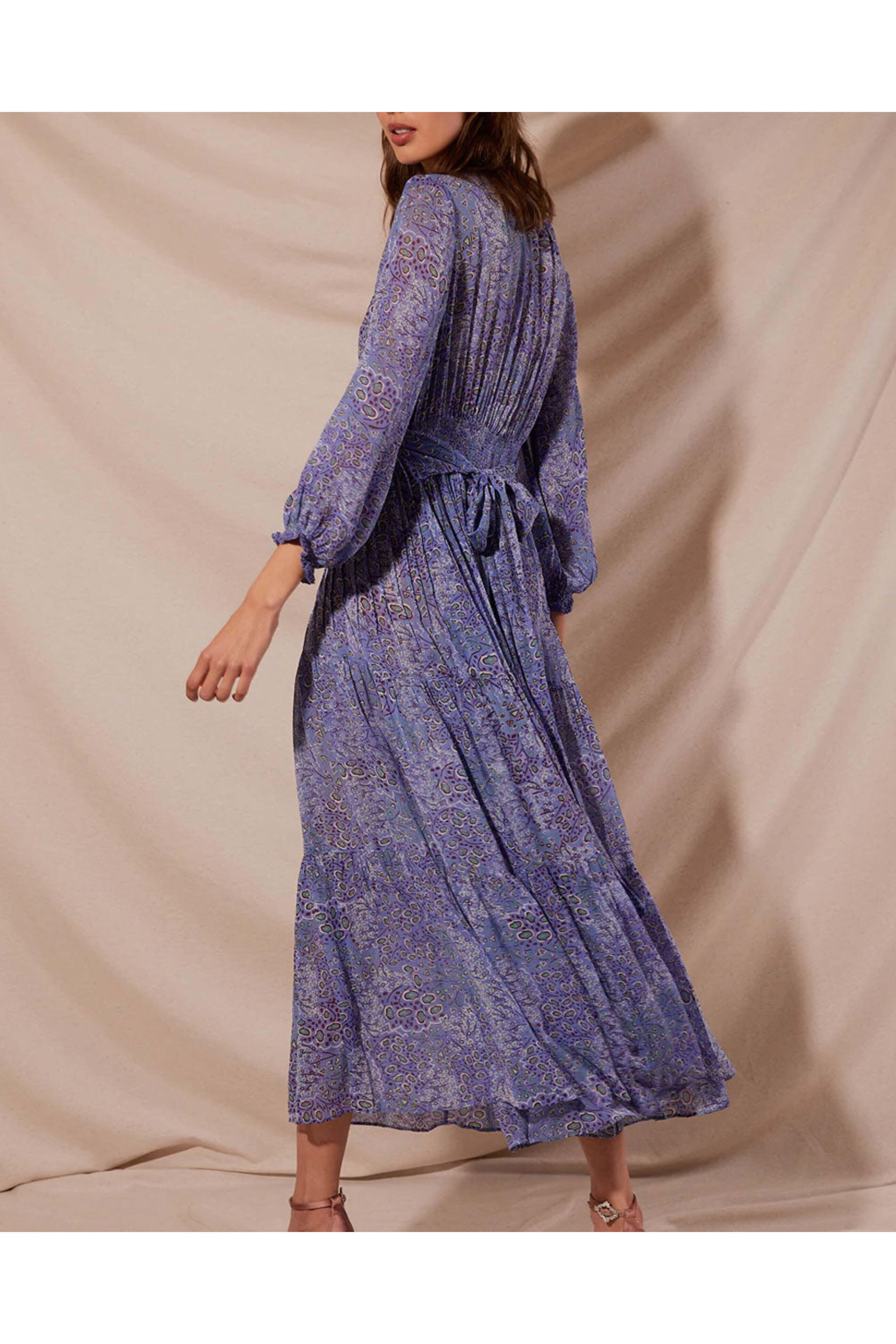 Poupette St Barth - Blue Nenufar Emily Maxi Dress