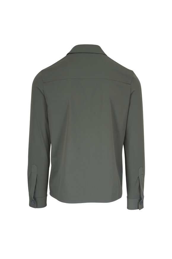 Marco Pescarolo Olive Green Techno Jacket - view 2