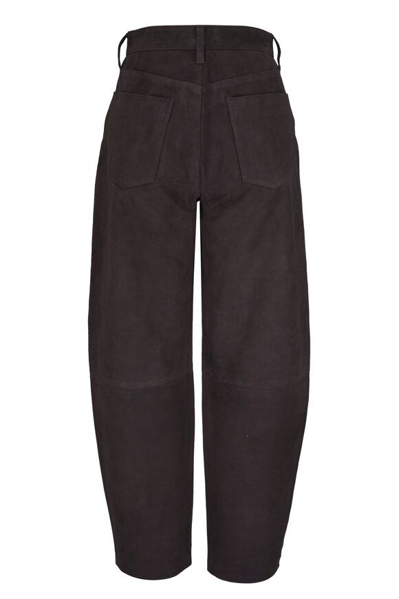 Citizens of Humanity Miro Brown Suede Five Pocket Pant - view 5