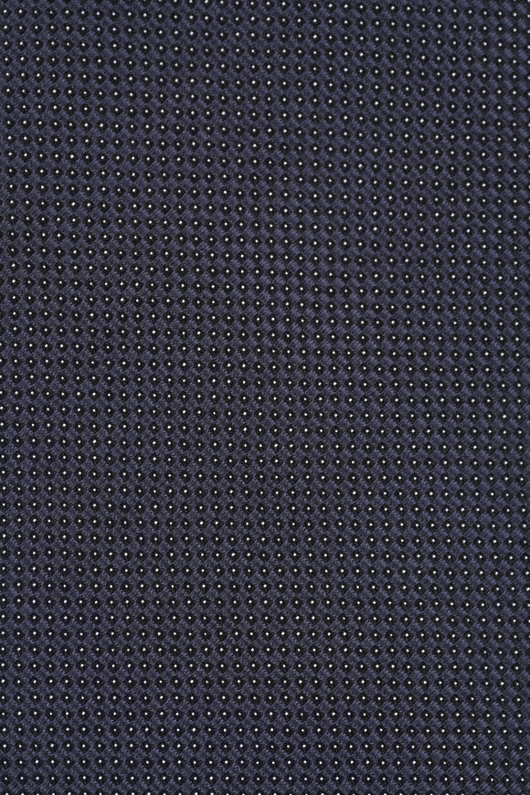 Tom Ford Medium Gray Woven Silk Necktie - view 2