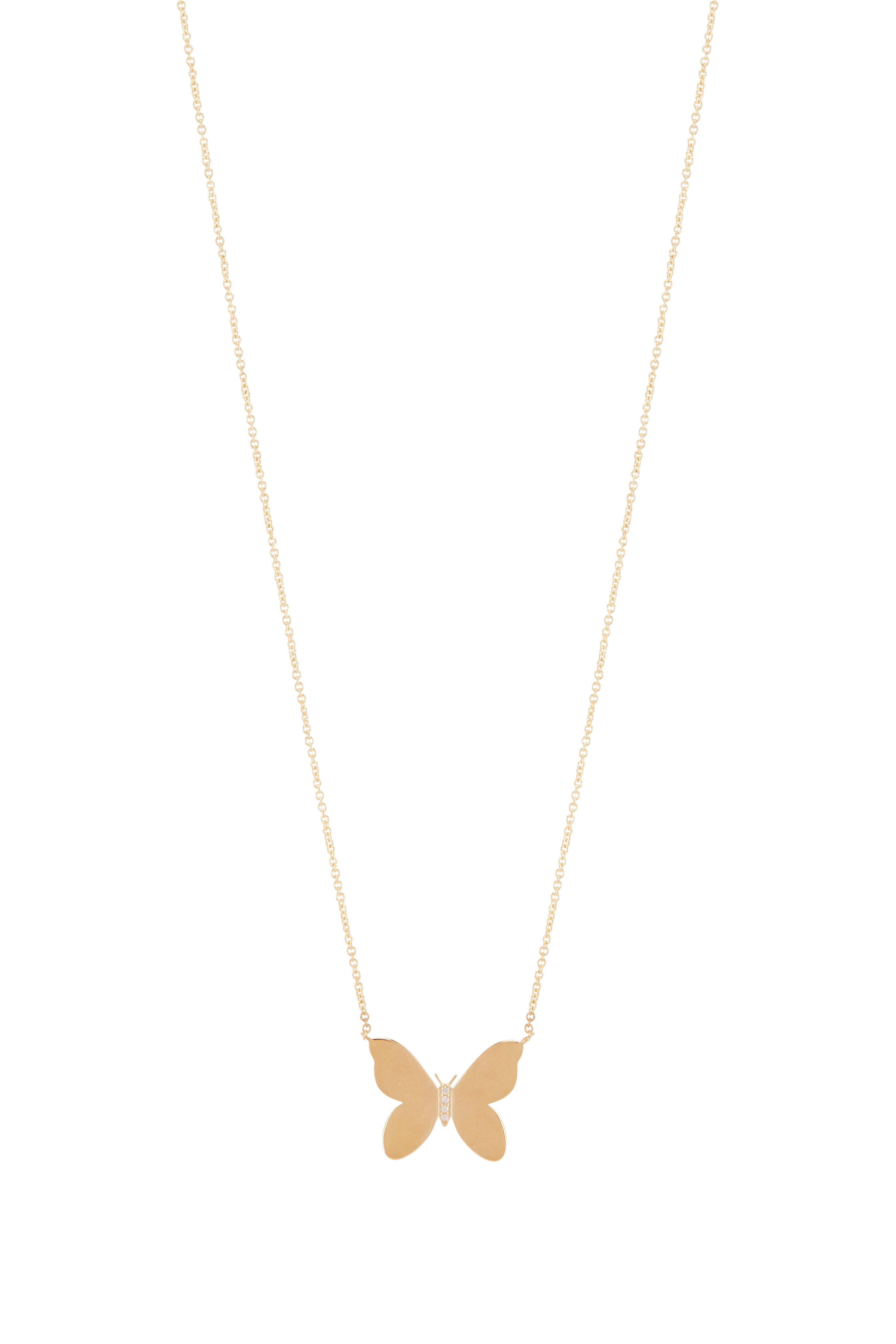 Sydney Evan - Butterfly Pendant Necklace