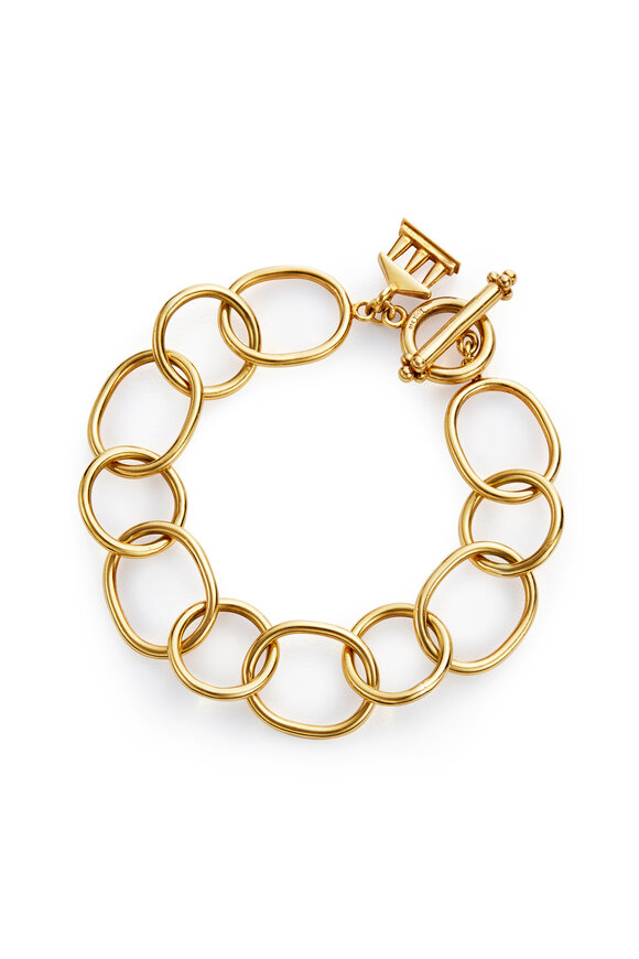 Temple St. Clair - Yellow Gold Large Link Bracelet