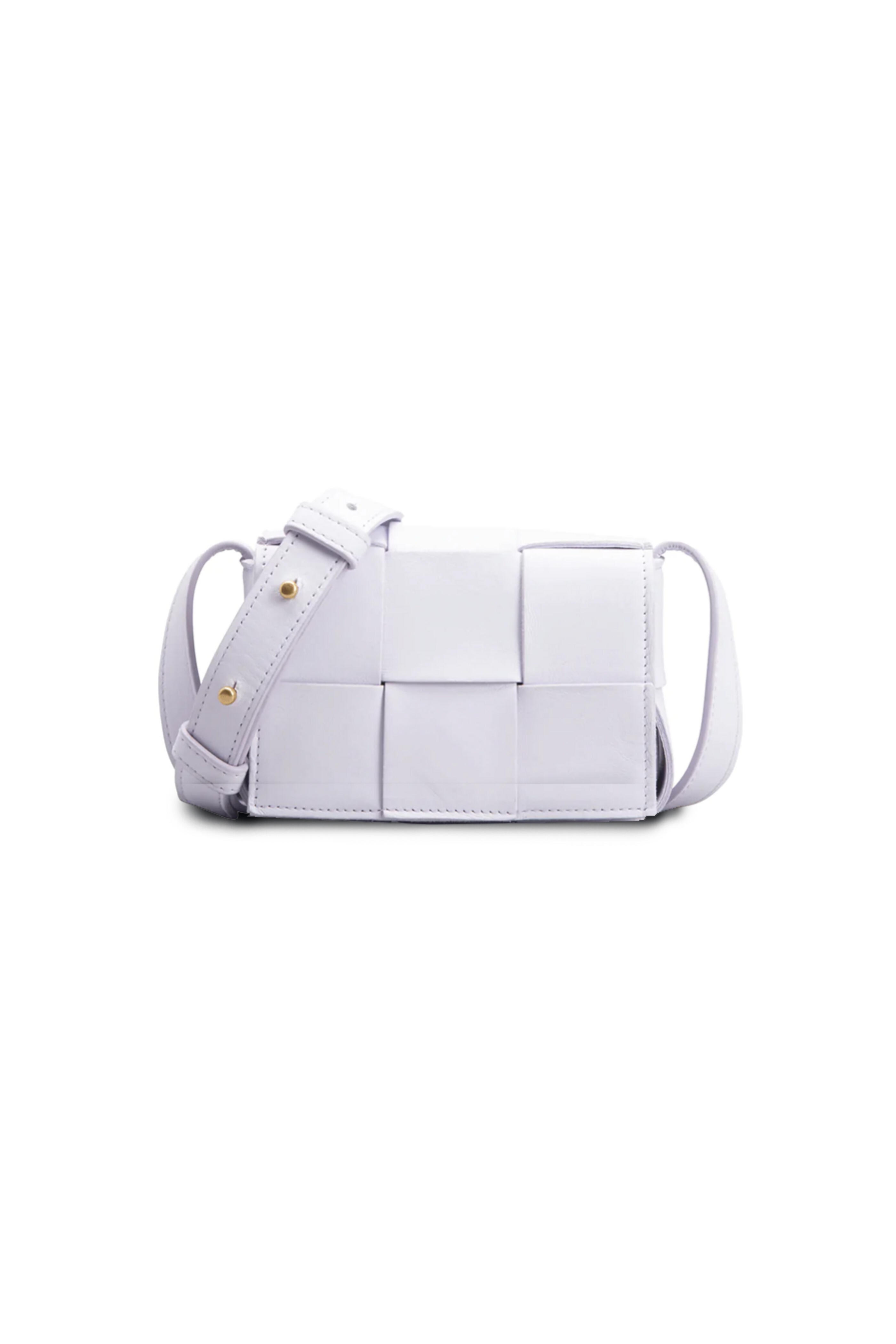 Bottega Veneta - Mini Cassette Crossbody in White