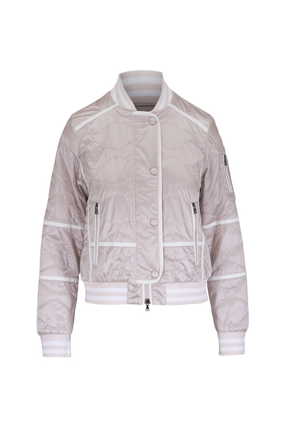 Bogner Lia Sand Shiny Quilted Jacket - view 1
