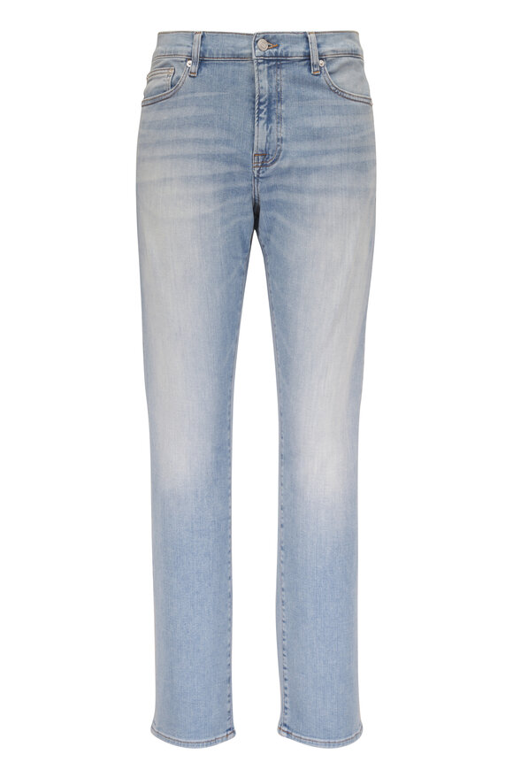 Frame L'Homme Blue Slim Five Pocket Pant - view 1