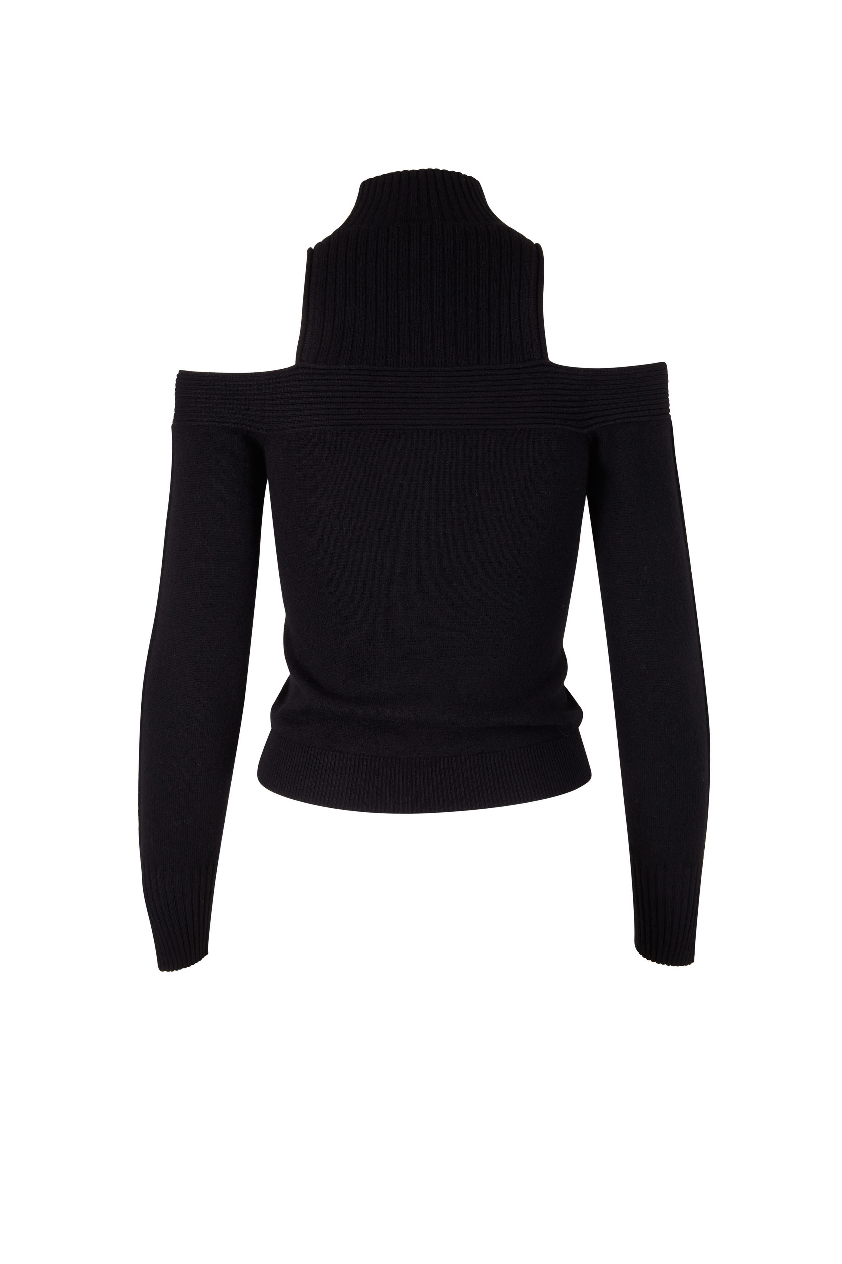 Simkhai - Gillian Black Cold Shoulder Sweater