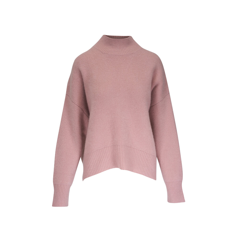 MAISON CARRÉE CASHMERE Stardust STOLE Peter Cashmere Sweater in Coffa Marle | Women's Knitwear