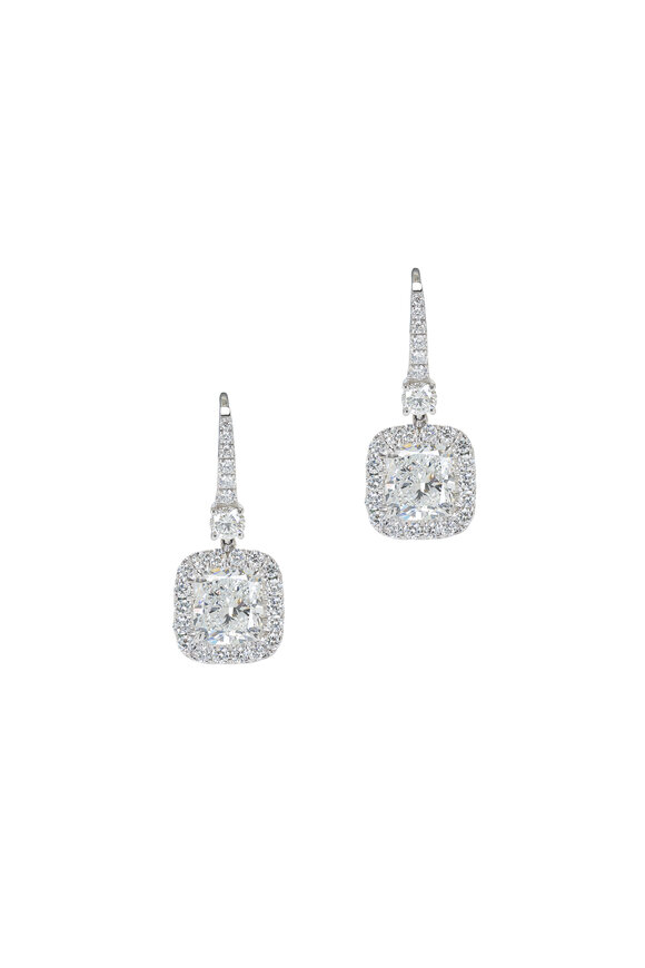 Lowy & Co - Diamond Drop Earrings