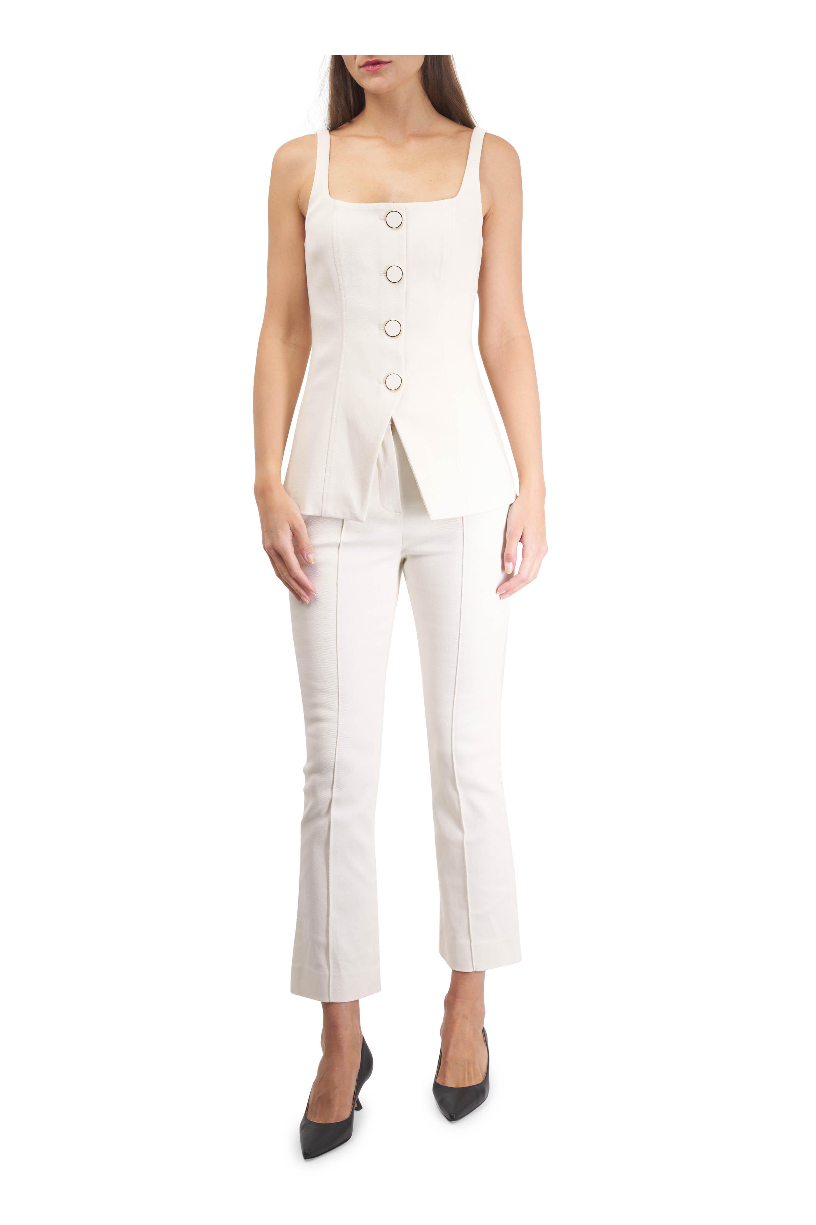 Manolo Blahnik - Srila Black Leather Pointed Toe Pump, 50mm