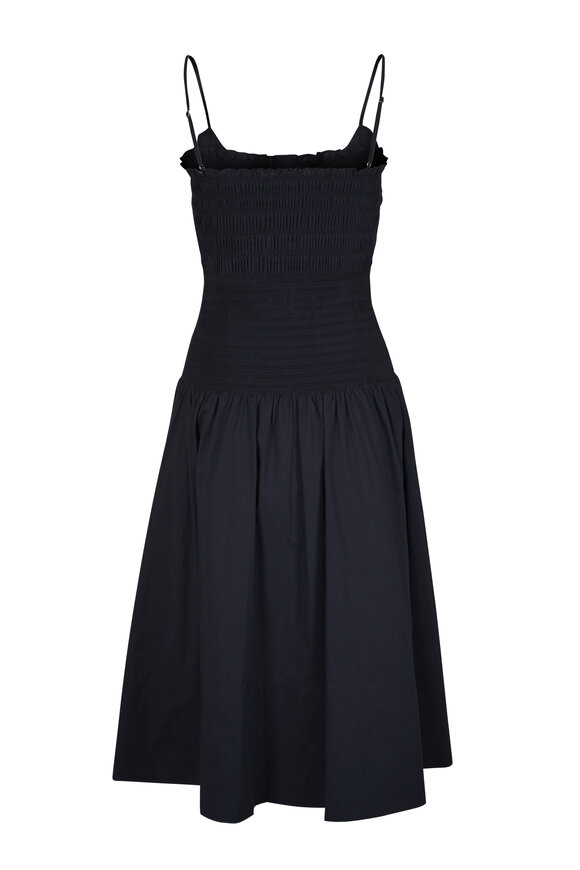 Veronica Beard Serenel Black Midi Dress - view 3
