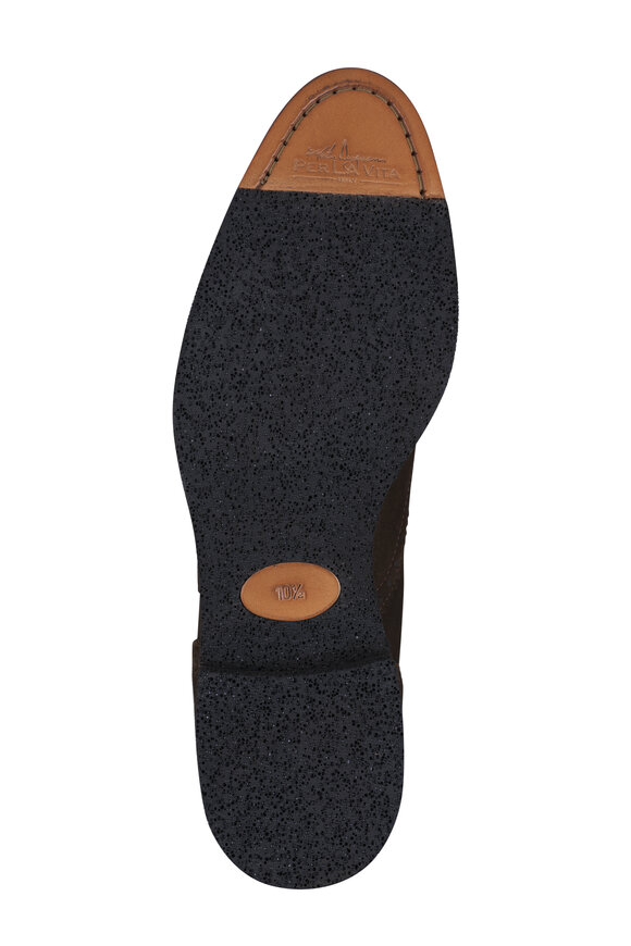 Martin Dingman Tuscan Espresso Suede Chelsea Boot - view 5