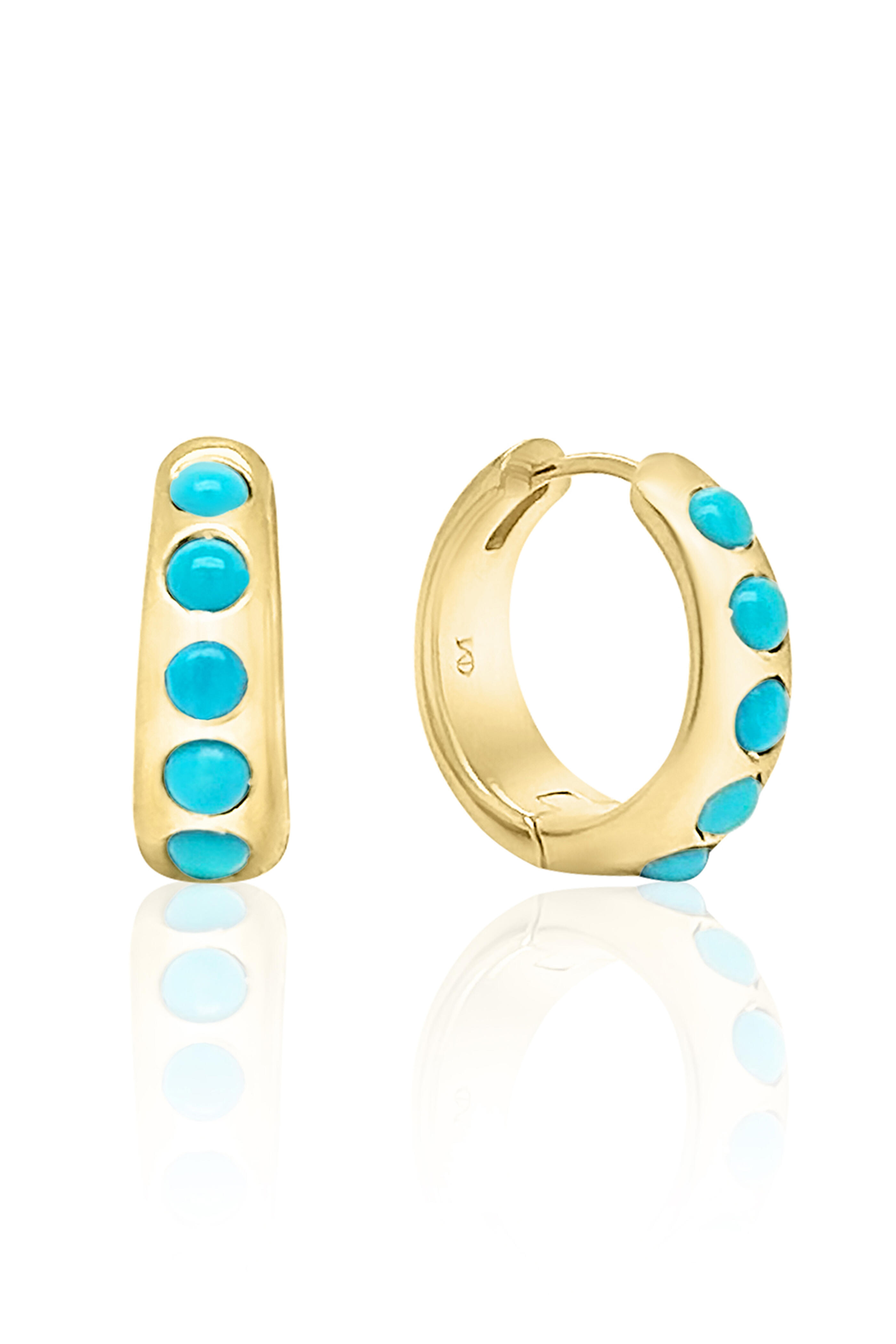 Claudia Mae - Nomad Turquoise Huggies