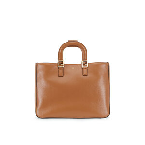 OUTLET【FENDI】BROWN☆ロゴモノグラム Medium トラベルポーチ OUTLET【FENDI】BROWN☆ロゴモノグラム Medium トラベルポーチ