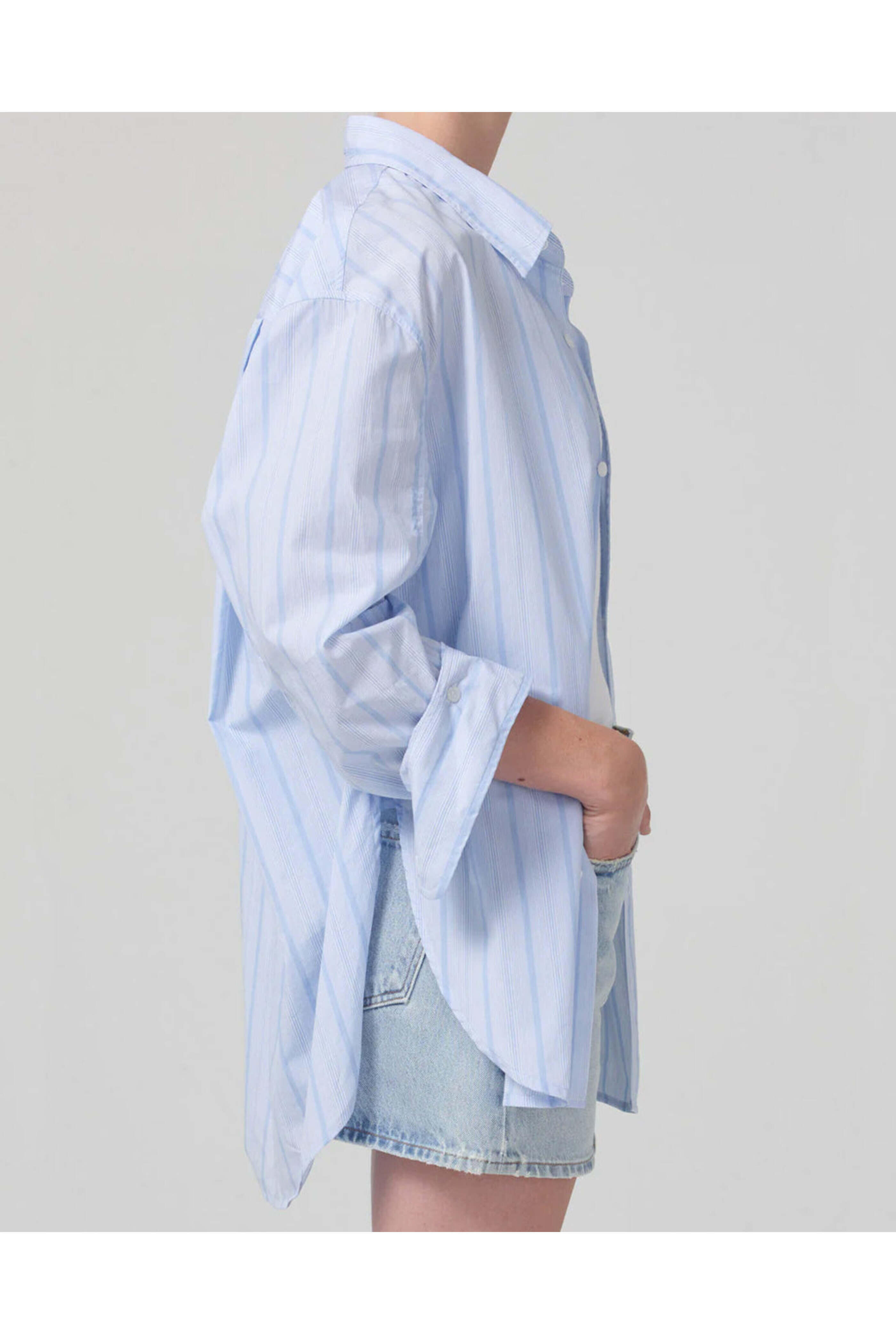 Citizens of Humanity - Aquis Stripe Kayla Shirt
