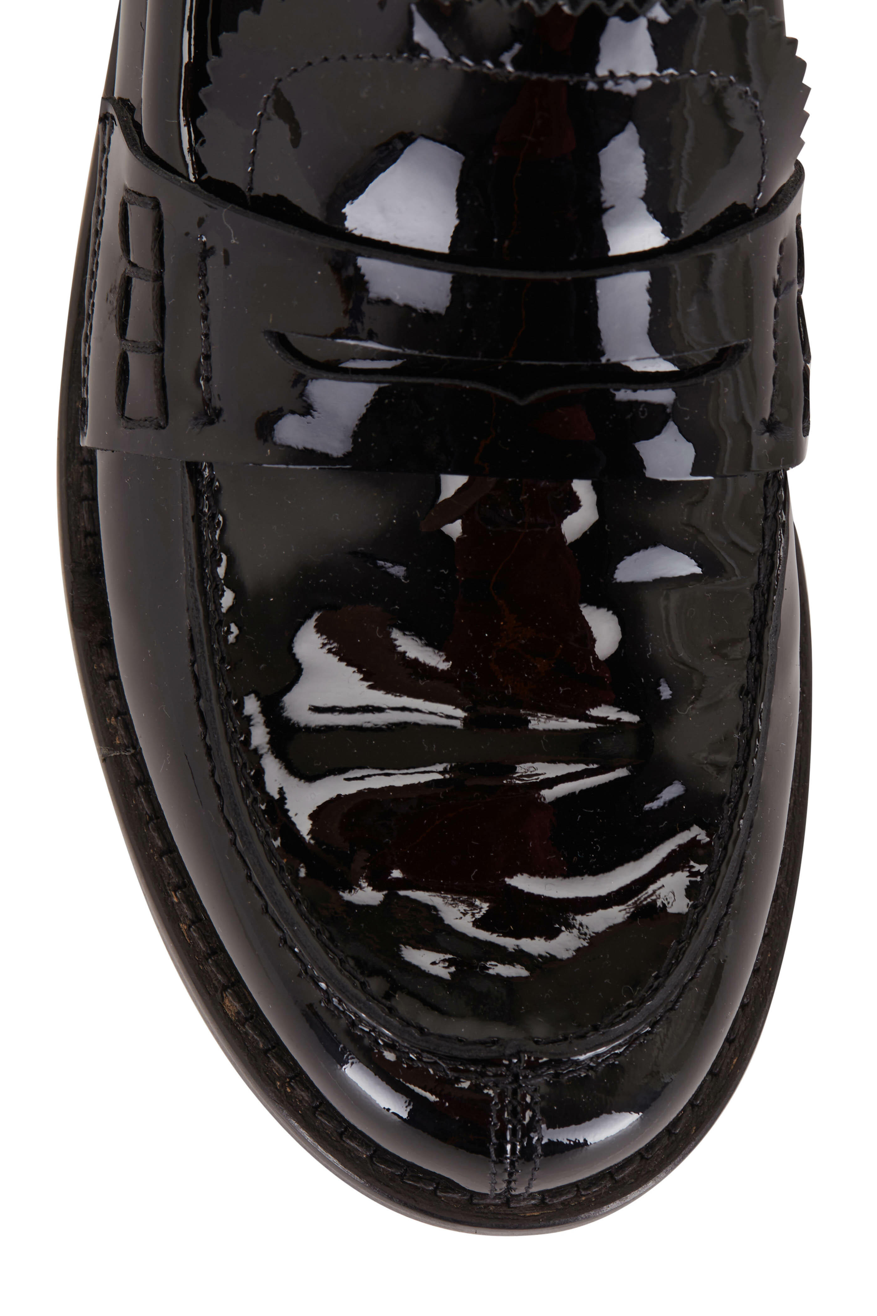 Jerry loafer in black patent leather