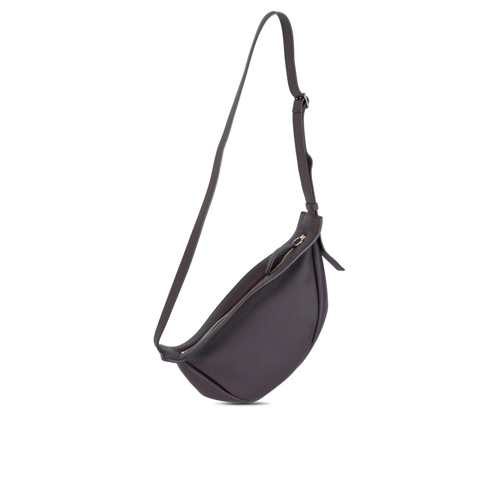 THE ROW / スモール Slouchy Banana バッグ レザー Small Slouchy Banana Bag Black in Leather – The Row