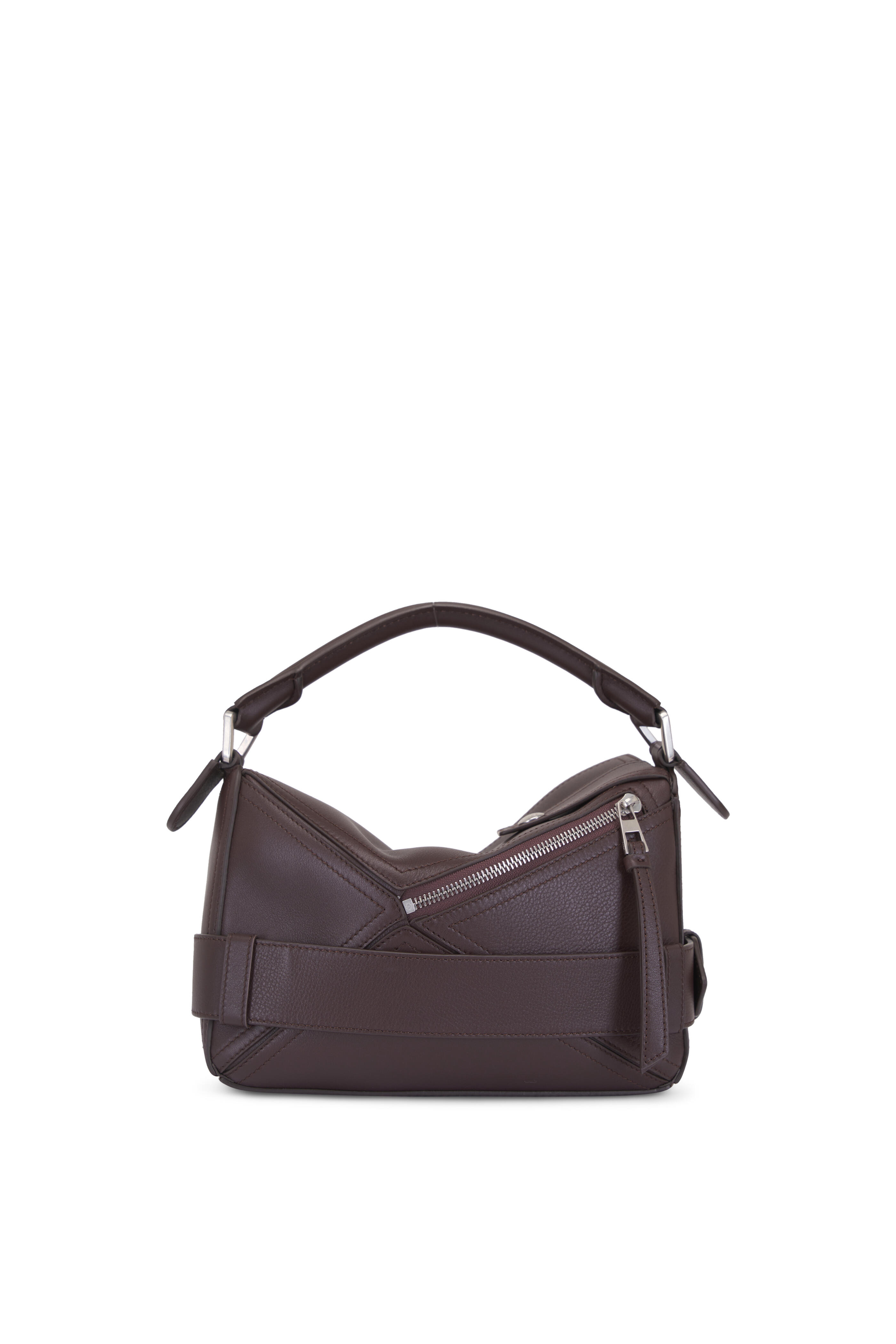 LOEWE 黒 レザー バッグ Loewe Handbag: Refined Black Leather