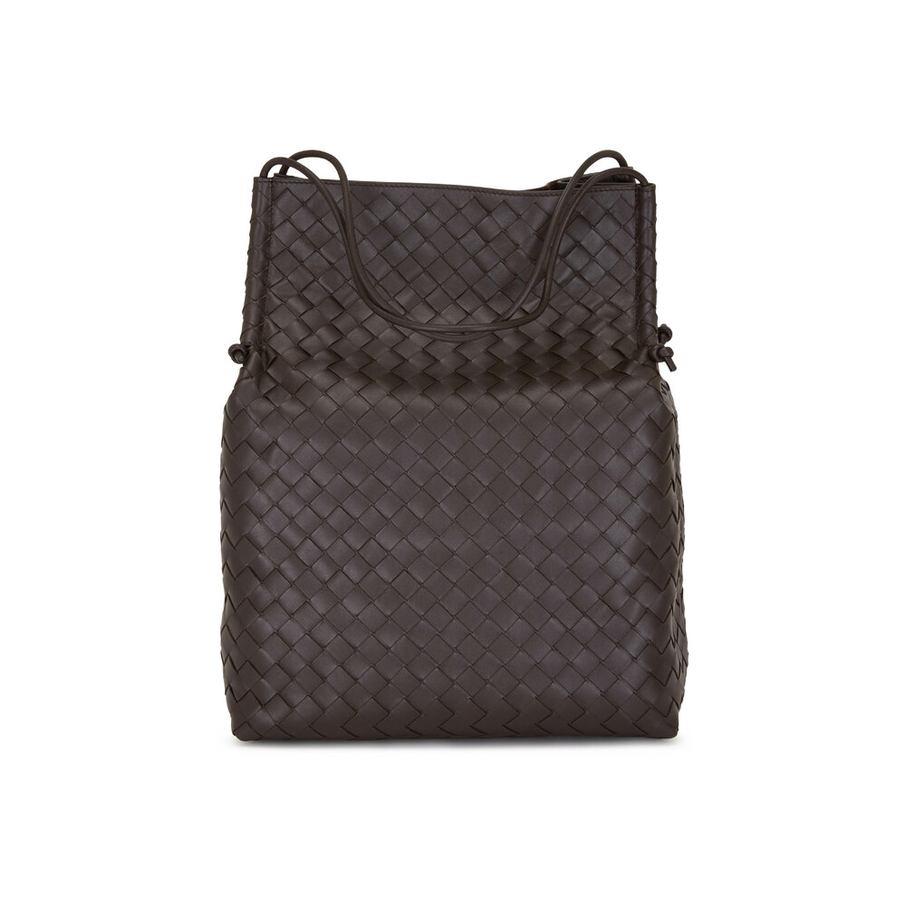 【関税&送料込】Bottega Veneta Chocolate Nappa Leather Slipp Bottega Veneta Chocolate Nappa Leather Slippers Bottega Veneta